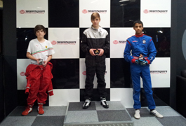 Racing Perfection Kart Academy Brighton Juniors Final Podium - Round 7